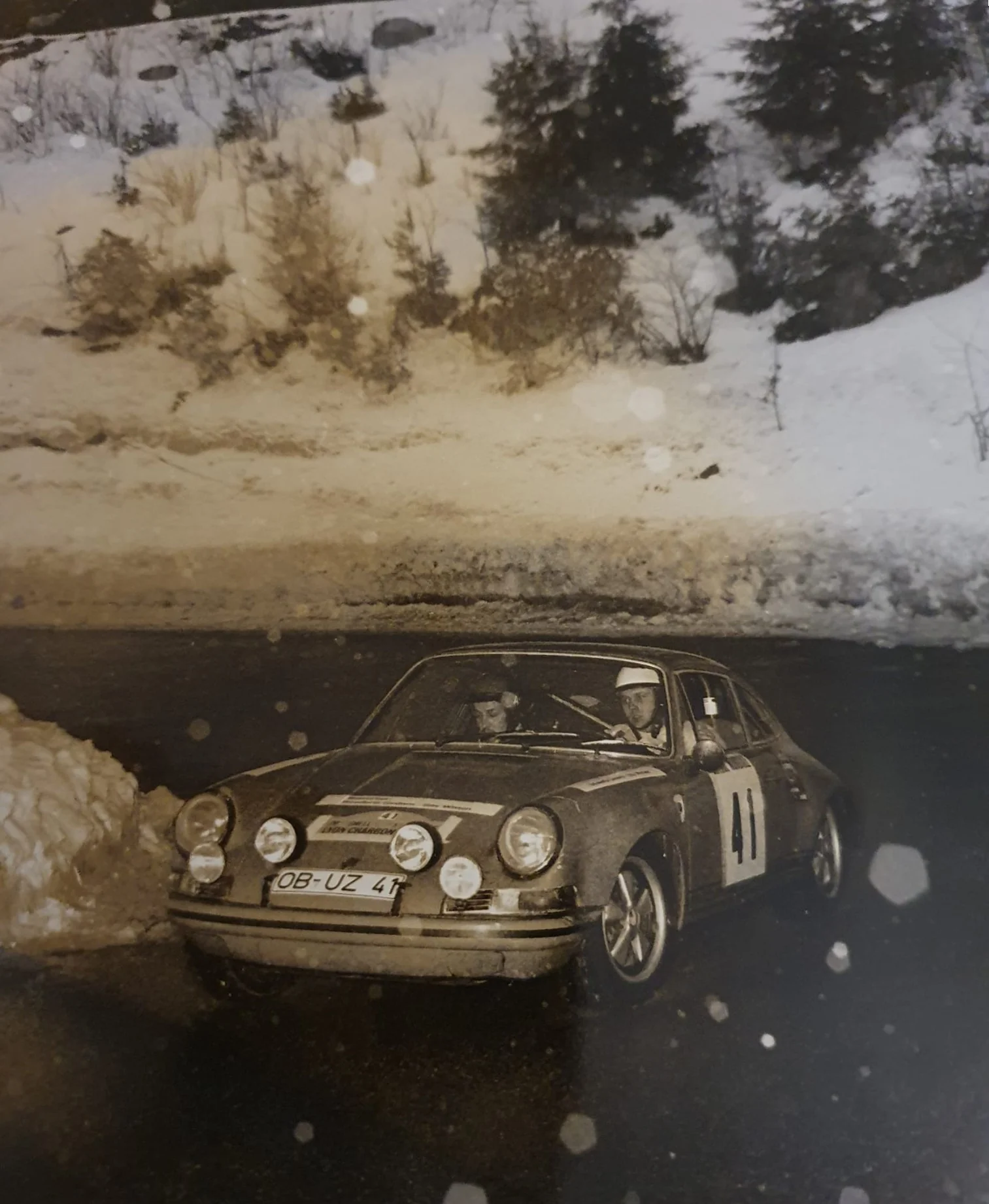 Rally Stuttgart Lyon-Charbonnières 1973